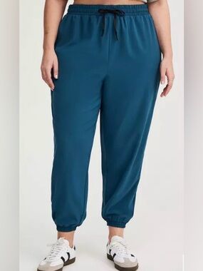 Torrid Legion Blue Stretch Woven Active Joggers Size 6 (6X) NWT